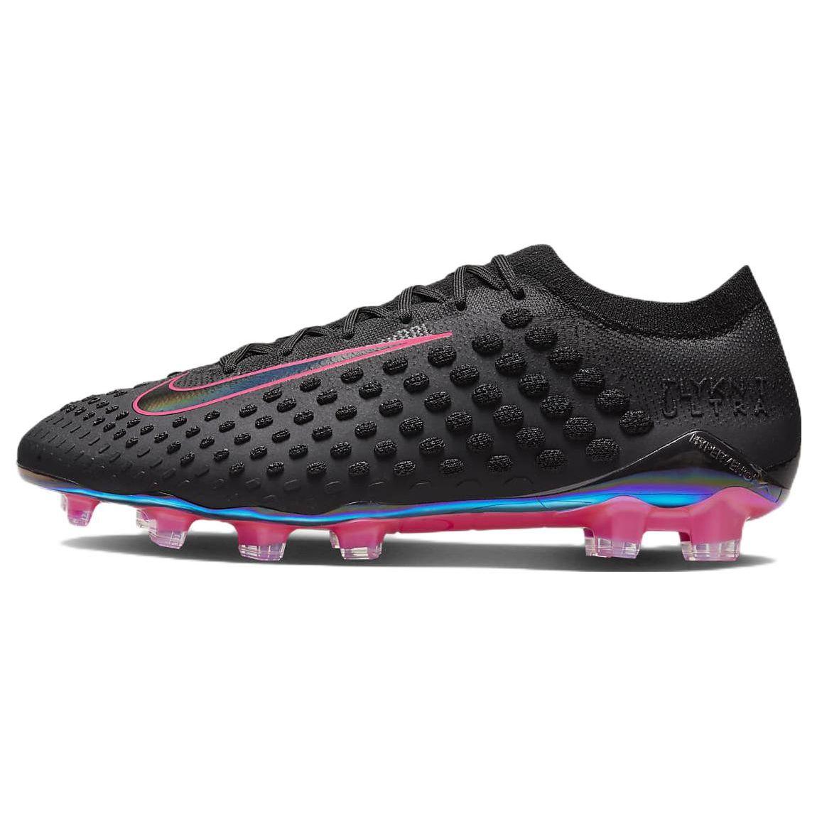 Мужские кроссовки Nike Phantom Ultra Venom FG Black Pink Blast DV6244-006 42.5