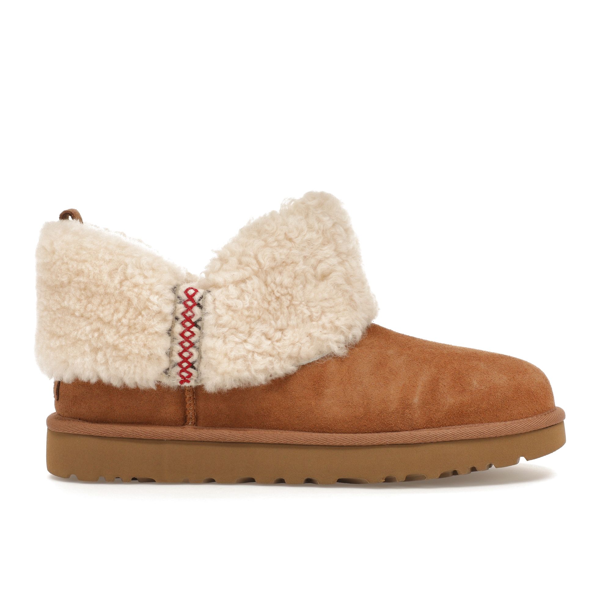 UGG Classic Ultra Mini Boot Heritage Braid Chestnut (Женский) Женские кроссовки 1151750-CHE 36