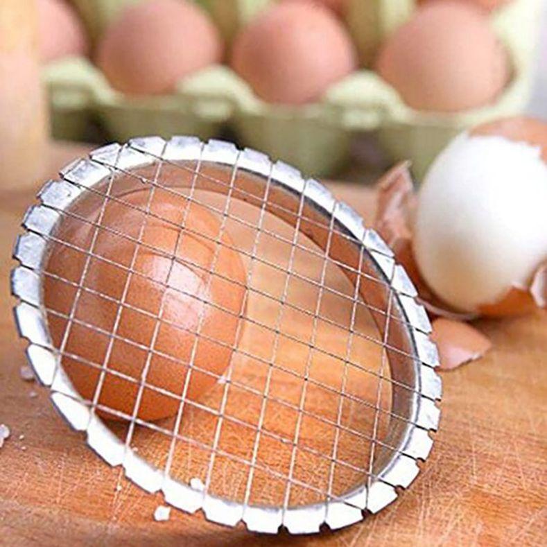 Ножи для резки яиц  Joom Кухонная ручная соковыжималка для картофельного пюре, многофункциональная яйцерезка серебряный