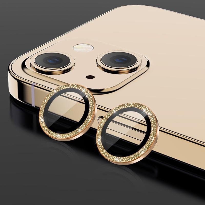Роскошное блестящее защитное стекло для объектива камеры iPhone 16 Pro Max 15 14 13 12 11 защитное стекло для задней линзы камеры iPhone 12 белый