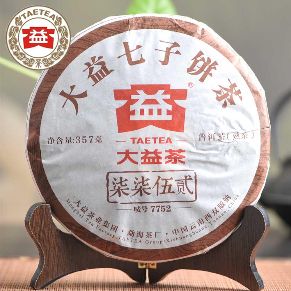   Joom 2016 год TAETEA 7752 (Партия 1601) Чайный пирог Шу Пуэр 357г