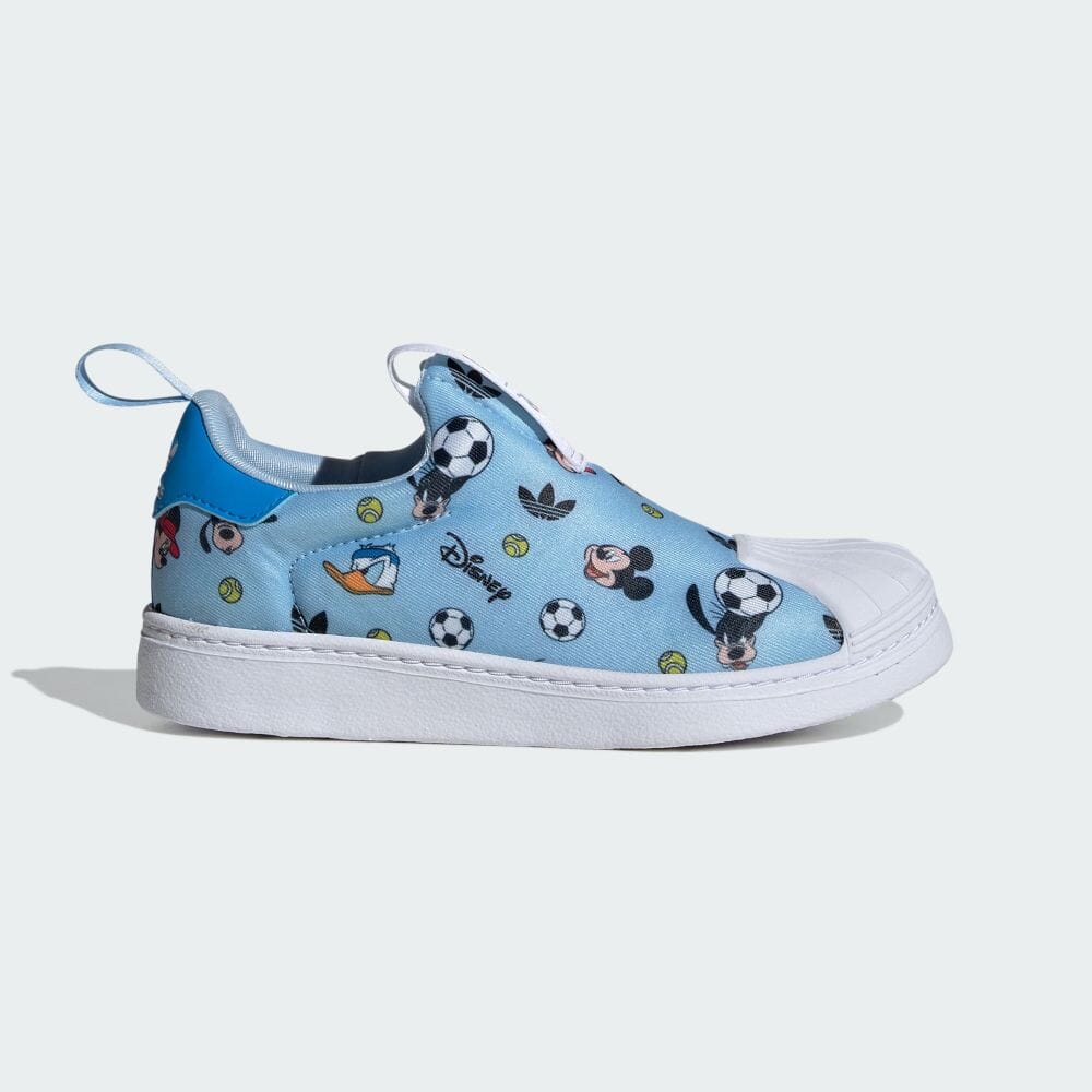 Adidas ADIDAS ORIGINALS X DISNEY MICKEY SST 360 KIDS Clear Sky Кроссовки ORIGINALS Kids / Детская IF1273 Clear Sky/Обувь Белый/Ярко-синий 29.3