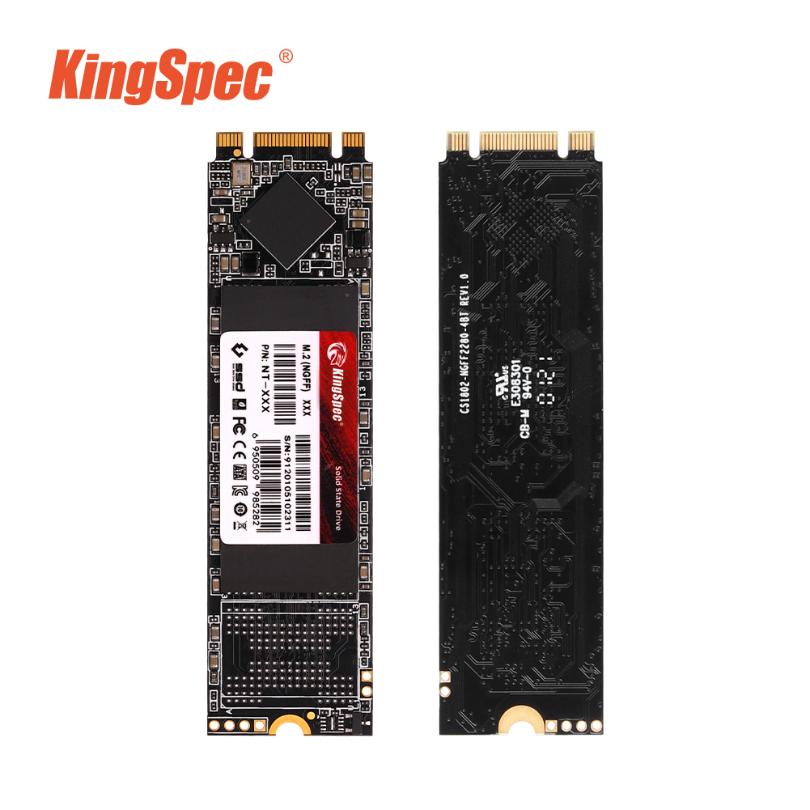 KingSpec M.2 SSD NGFF 128 ГБ 256 ГБ 512 ГБ 1 ТБ 2 ТБ M2 SATA SSD 2280 SATA3 6 ГБ Внутренний твердотельный диск для ноутбука 128GB m.2 ssd 2280