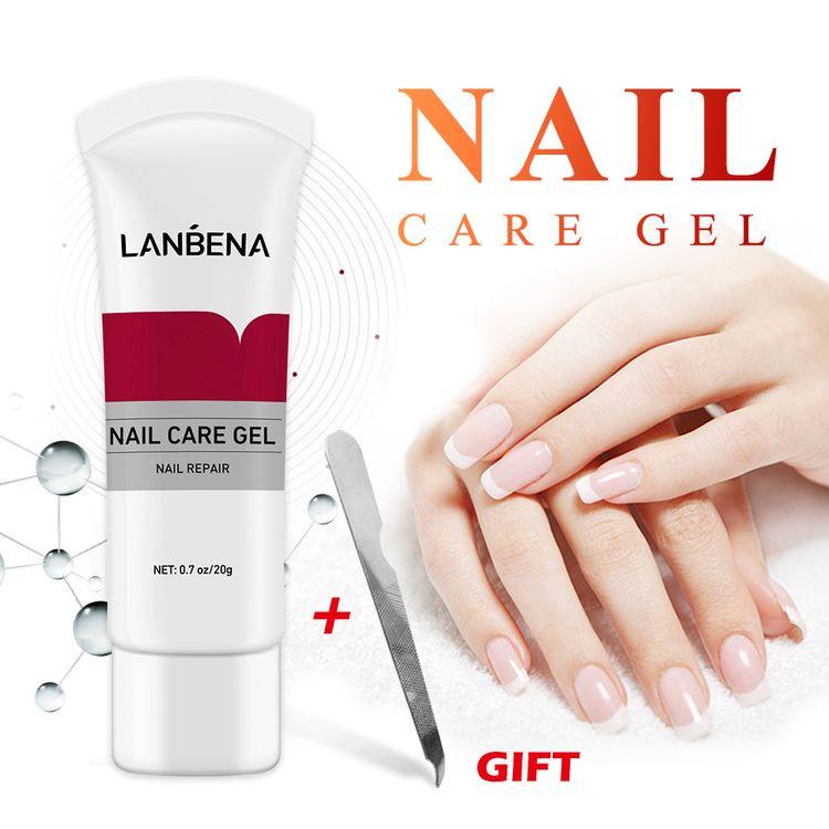 LANBENA Nail Repair Essence Nails Repairg Гель-крем для ногтей для поврежденных ногтей от ногтей, ремонт ногтей на ногах 30g белый