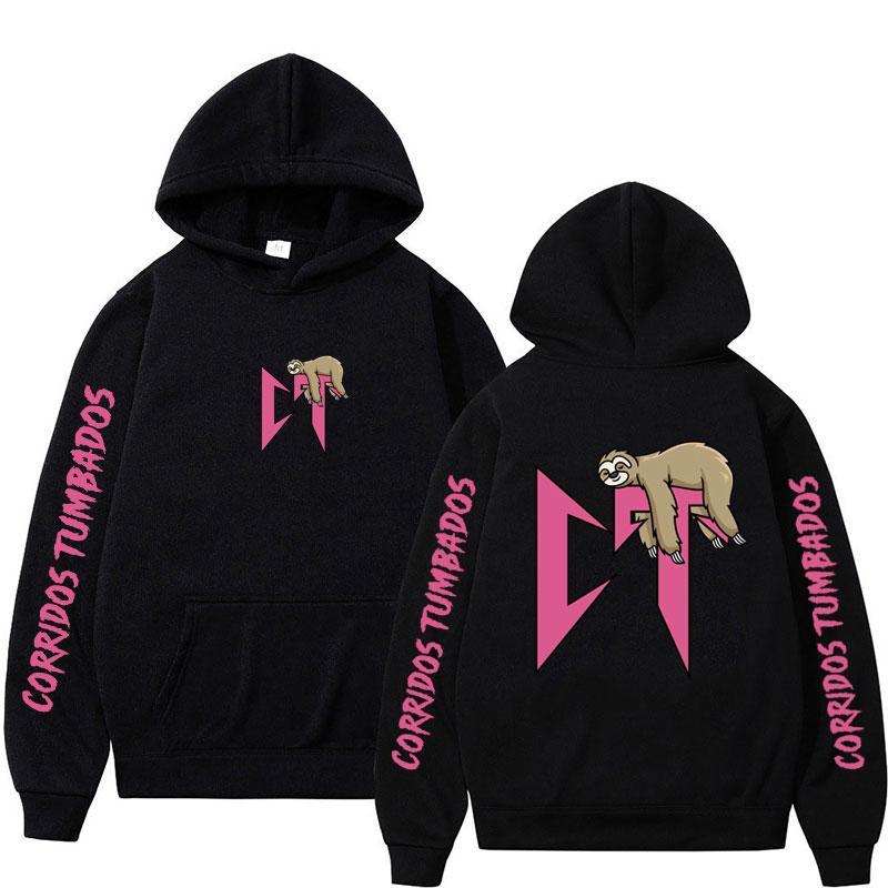 Толстовка с капюшоном Natanael Cano Nata Montana Corridos Tumbados Aesthetic Hooded Sweatshirt Men Fashion Hip Hop Sports Suit Streetwear S