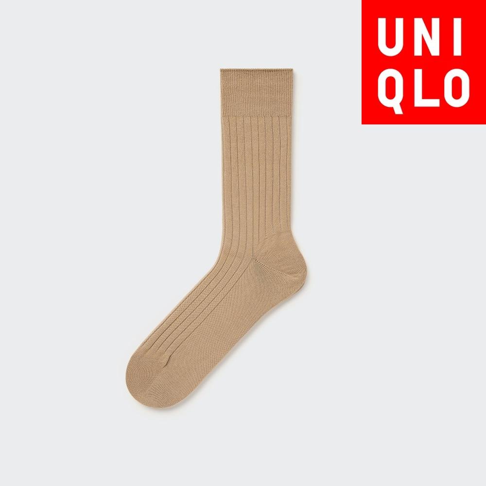 Носки Uniqlo Japan Supima Cotton Wide Rib 00 WHITE/2527