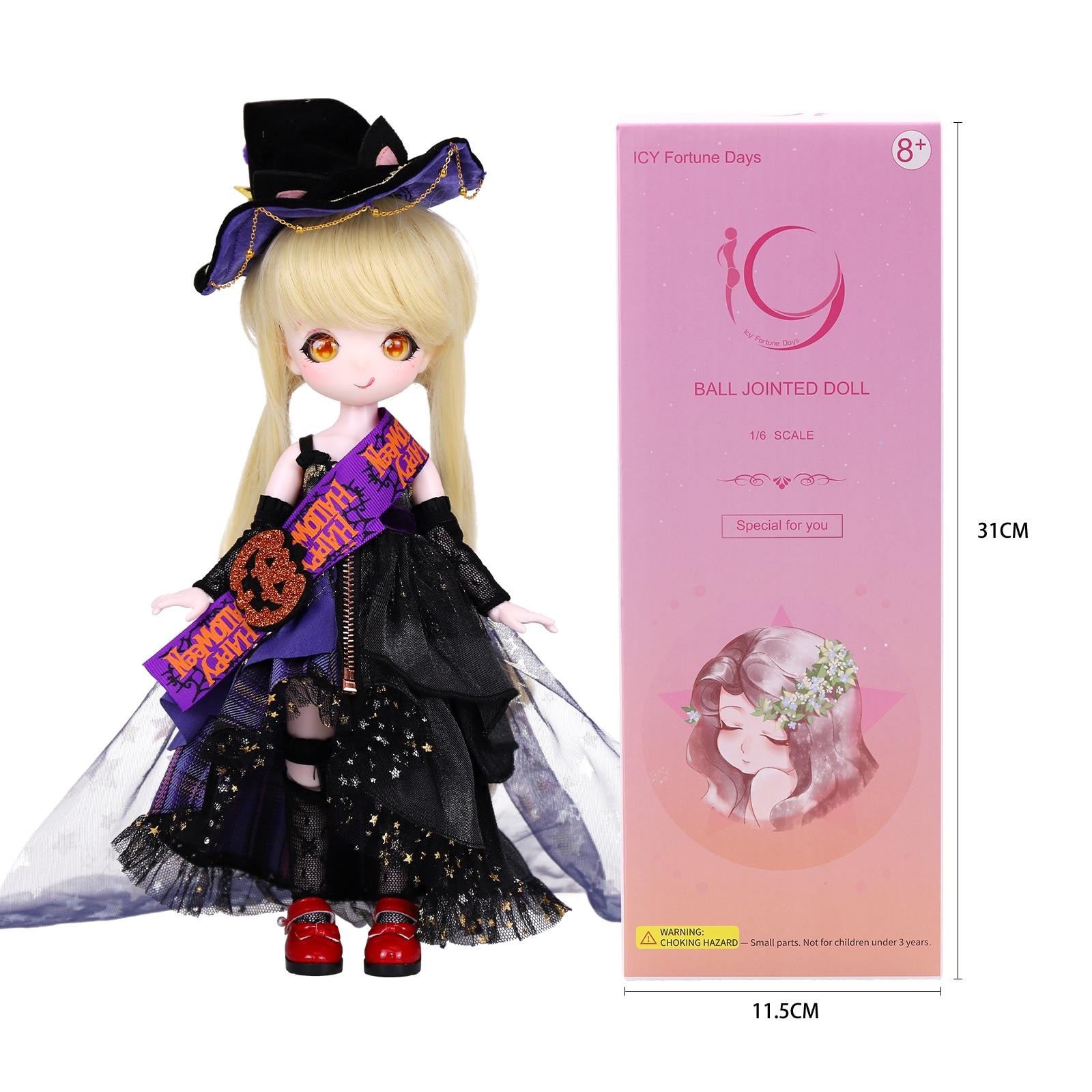 Кукла DBS DREAM FAIRY 1/6 BJD Match Girl Candy SD Anime Girl Babe Reborn Rainbow High 28cm