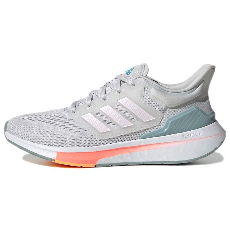 adidas EQ21 Run Dash Grey Almost Pink Женские кроссовки Acid-Red GZ0588 36⅔
