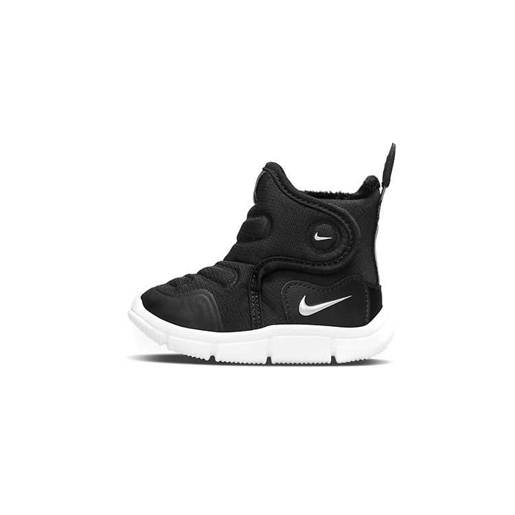 Сапоги и ботинки  Joom Nike Novice Boot TD Черно-белые детские кроссовки Lime-Glow Dark-Smoke-Grey Metallic-Silver AV8338-005 21