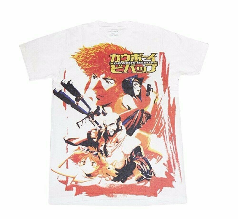 Футболка унисекс с сублимационной лицензией Cowboy Bebop Spike Crew S