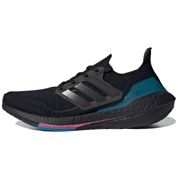 Adidas Кроссовки унисекс UltraBoost 21 Black Active Teal Core-Black Carbon FZ1921 44