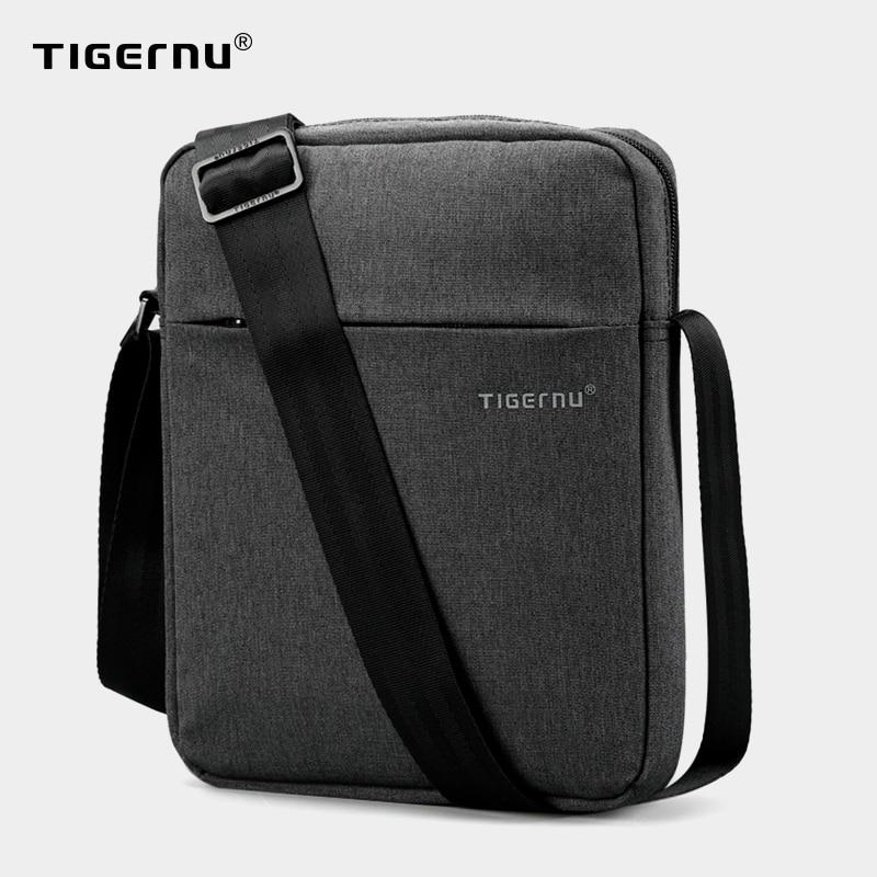 Бренд Tigernu, мужская сумка-мессенджер, водонепроницаемые сумки через плечо высокого качества для мужчин, деловые сумки через плечо, 2021, мужские мини-сумки синий
