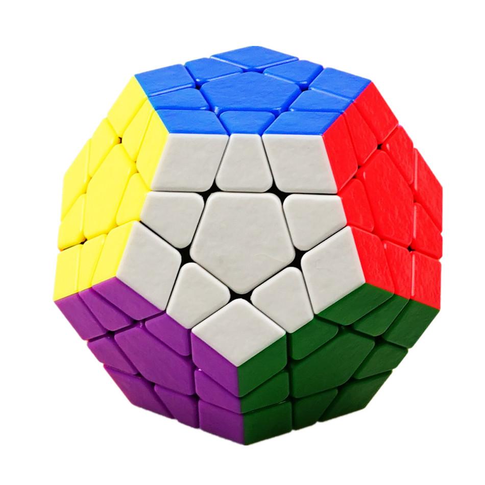 Пазлы и головоломки  Joom Shengshou 3x3 Megaminxeds Cube Наклейка 3x3x3 Gem Magic Cube Матовый 3 слоя Скорость Профессиональные игрушки-головоломки Megaminx