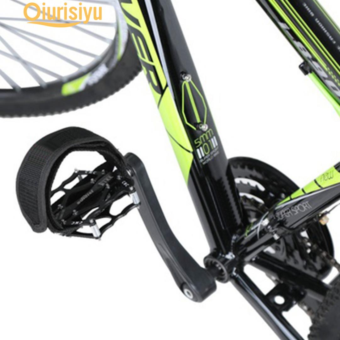 1шт фиксированная шестерня Fixie велосипед двойной клей педаль ремень носок зажим ремень спортивные товары чёрный