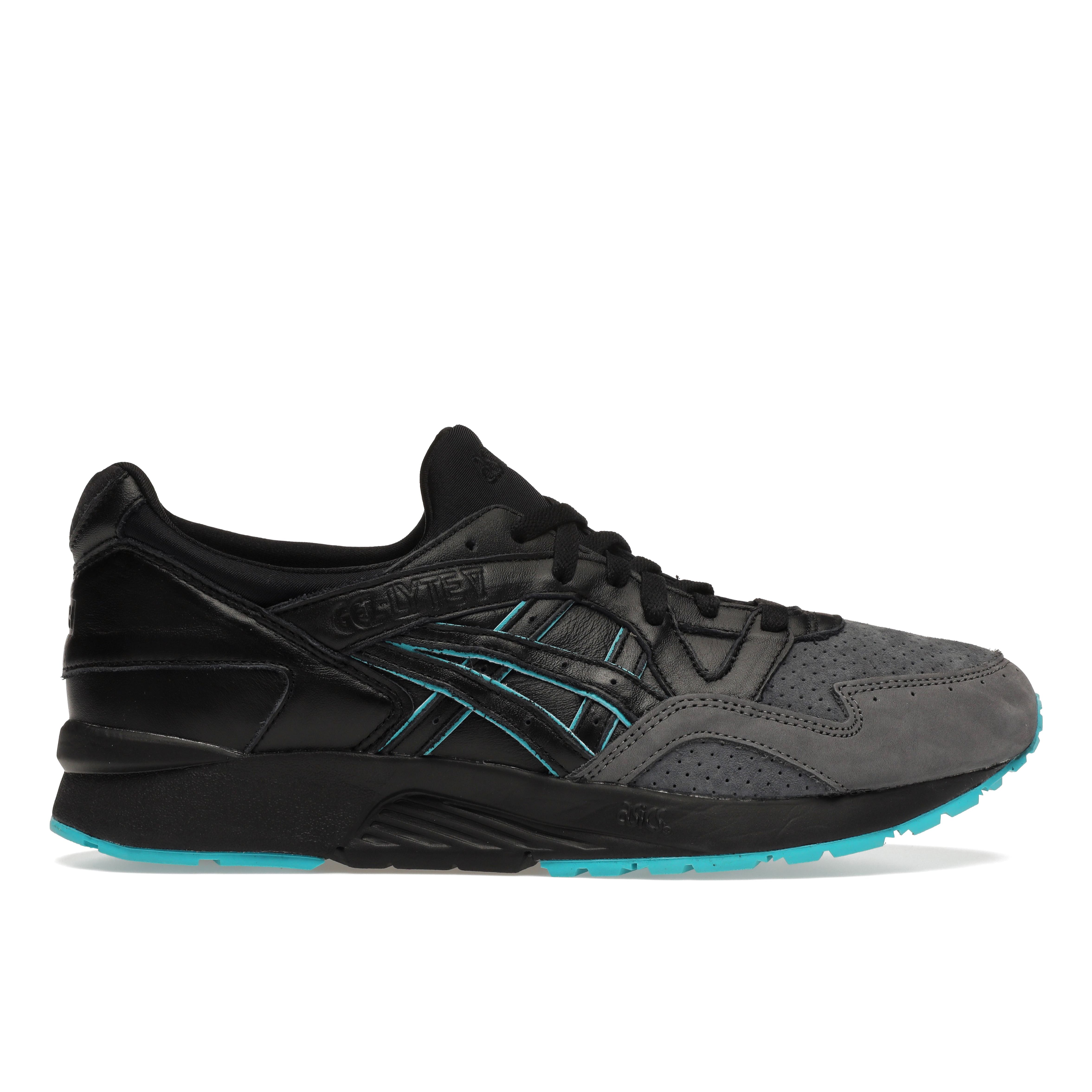 Кроссовки мужские ASICS Kith x Gel Lyte 5 Leatherback черные Castle-Rock 1201A547-020 36