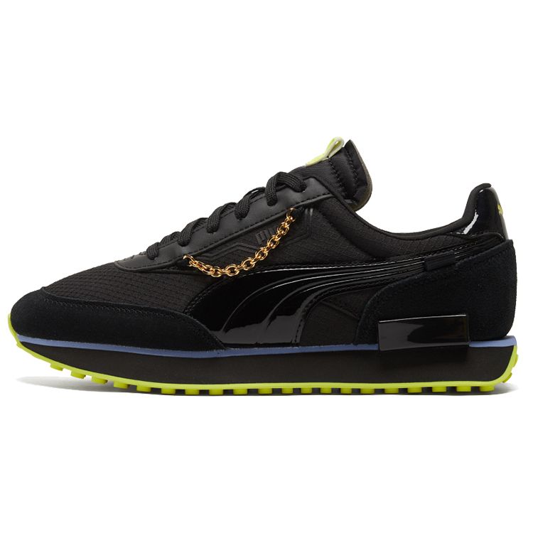 Puma Future Rider Dark Dreams Женские Кроссовки Черный Энергия-Желтый 380637-01 36