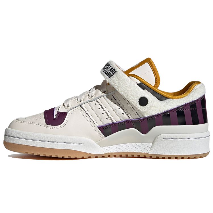 Женские кроссовки adidas Girls Are Awesome x Forum Low White Purple Beauty Chalk-White Core-Black GY2680 36⅔