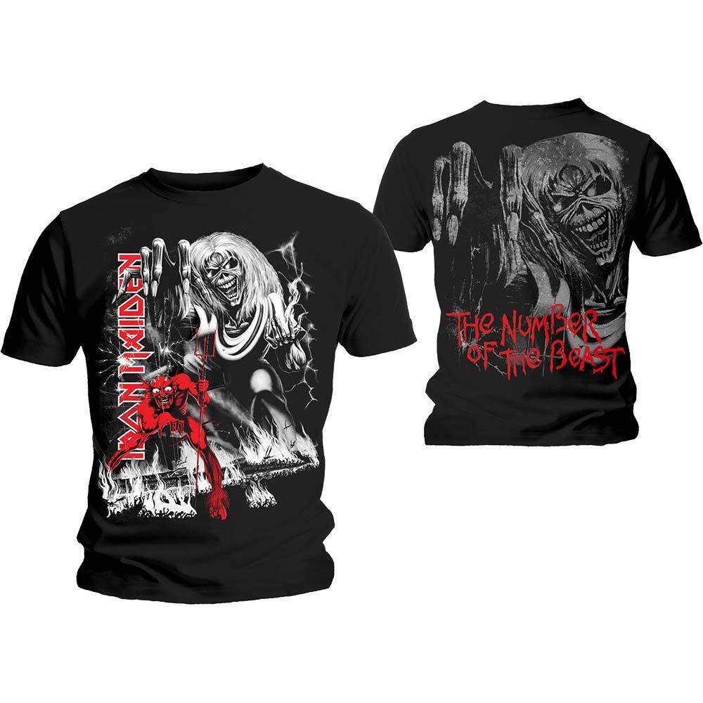 Футболка Iron Maiden Number Of The Beast Jumbo, футболки унисекс S