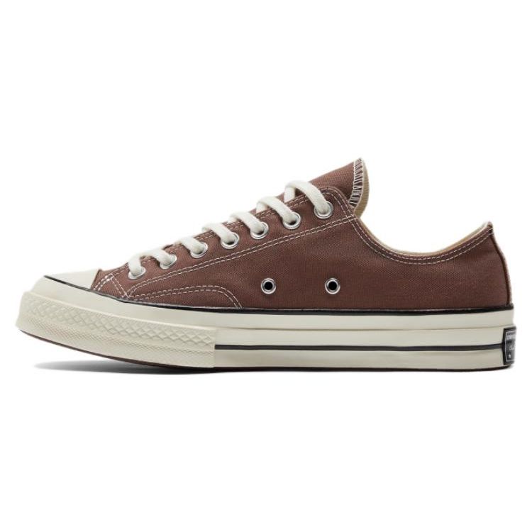 Converse Chuck 70 Low Squirrel Friend коричневые унисекс кеды Egret черные A02768C 36
