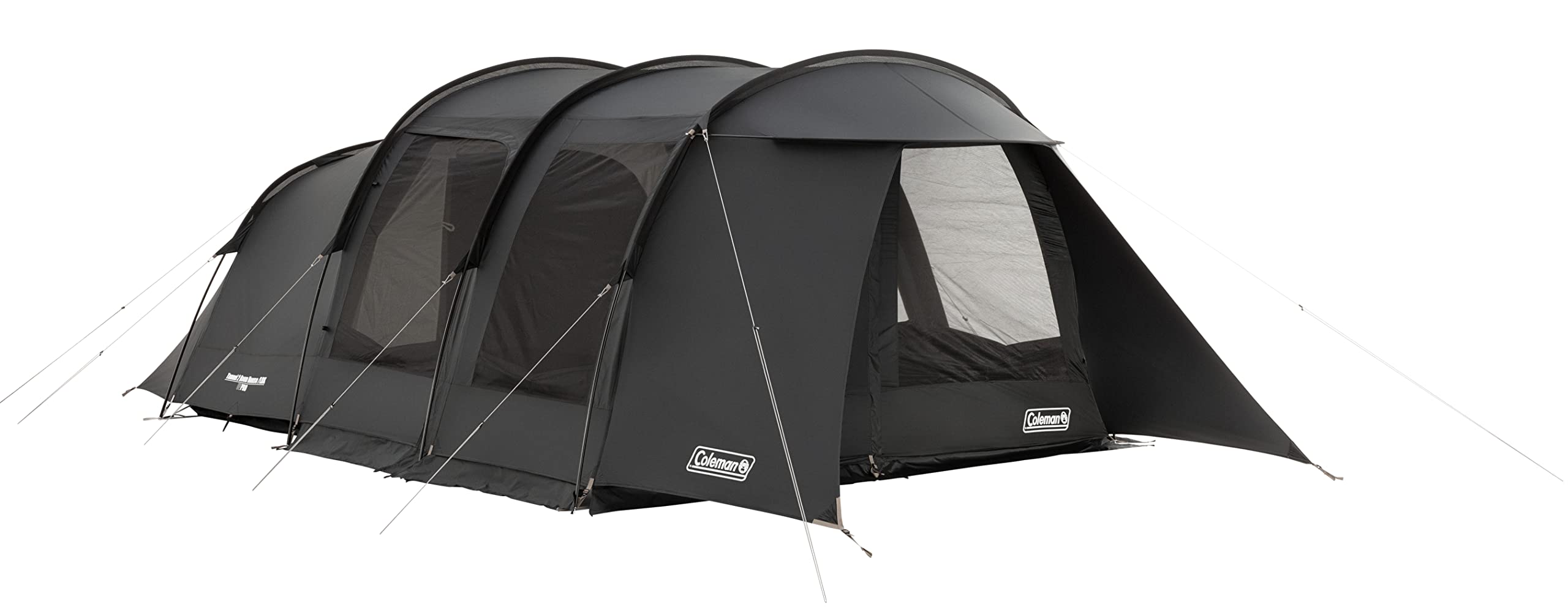 Coleman Tent Tunnel 2 Room HouseLDX Black (Эксклюзивный цвет Amazon) для 4-5 человек Карнизный механизм 2190862