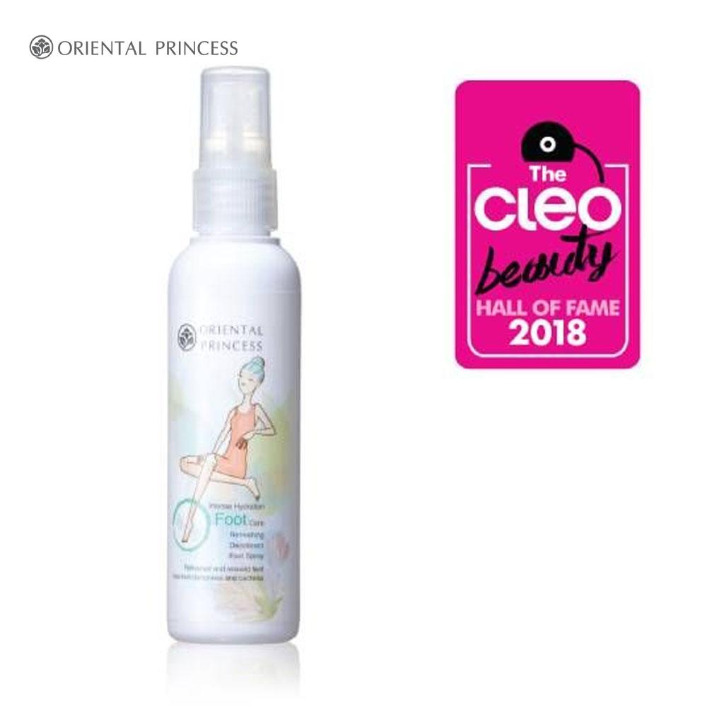 ORIENTAL PRINCESS Intense Hydration Foot Care Освежающий дезодорант-спрей для ног 100 мл 100 ml
