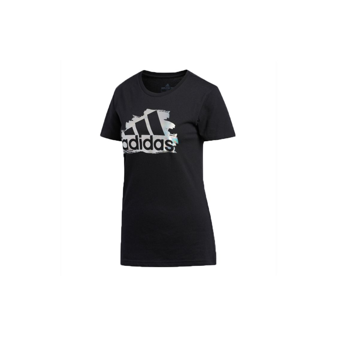 Adidas Training Sports с круглым вырезом и коротким рукавом Женские топы черные ED8169 S