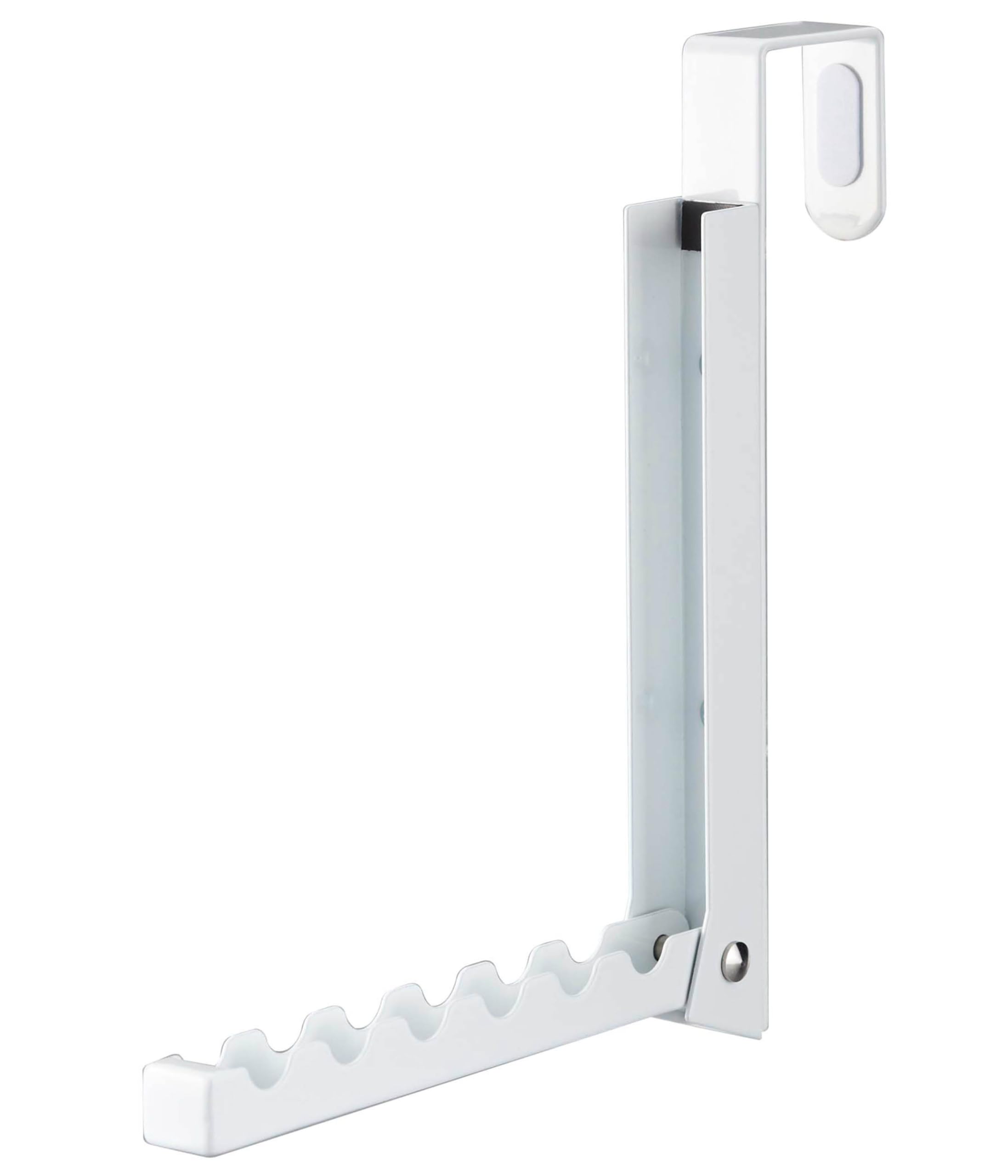 Yamazaki Jitsugyo 7161 Складная дверная вешалка Smart White 2 x 7~20,5 x 20 см белый