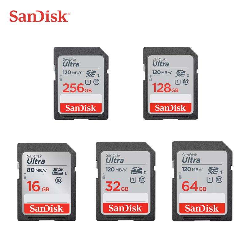 Карта SanDisk Ultra® SDHC™ UHS-I и карта SDXC™ UHS-I 32GB