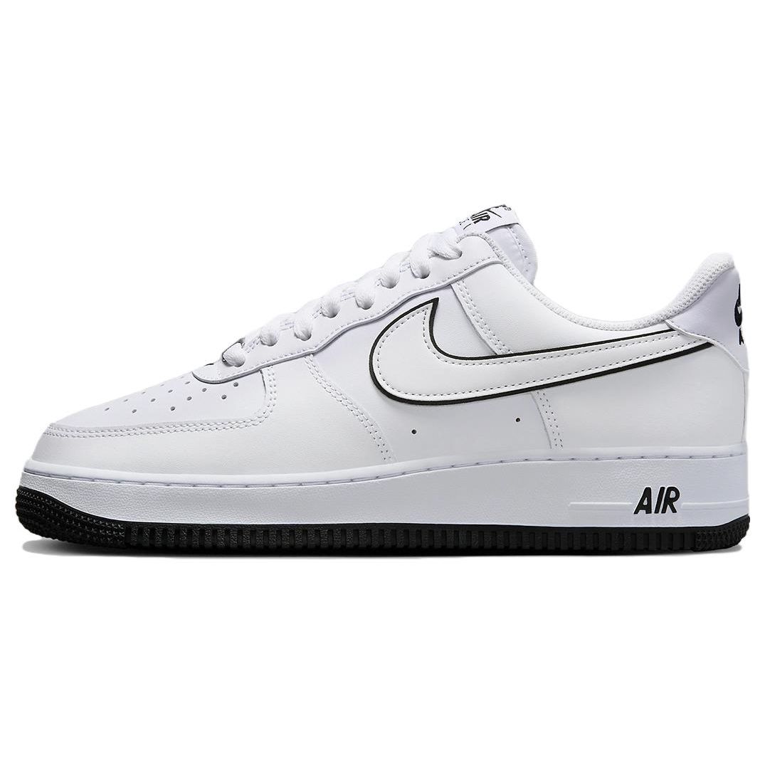 Мужские кроссовки Nike Air Force 1 07 White Black Outline DV0788-103 46