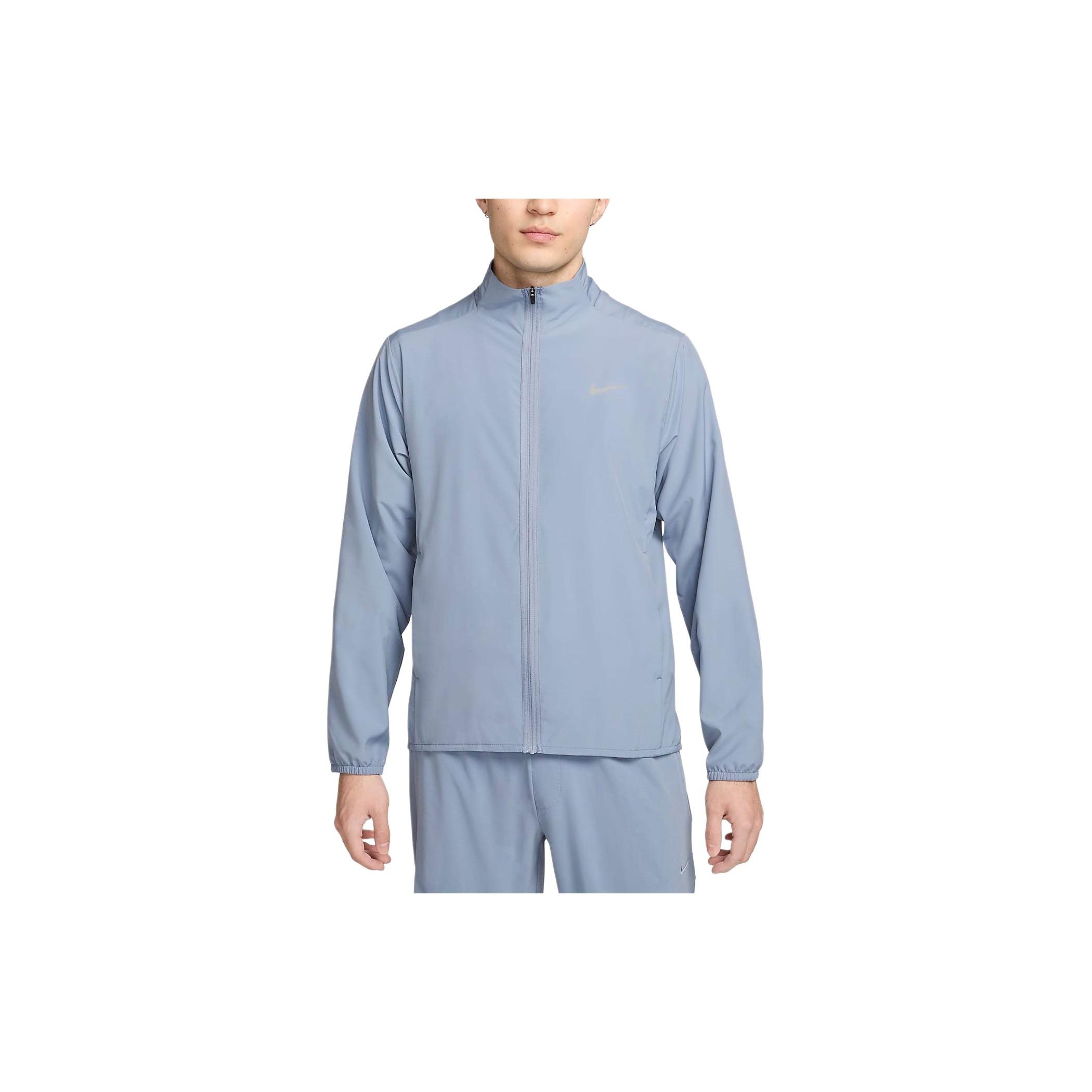Nike Form Dri-FIT однотонная повседневная быстросохнущая универсальная куртка с длинными рукавами мужские куртки серо-серый синий FB7500-493 L