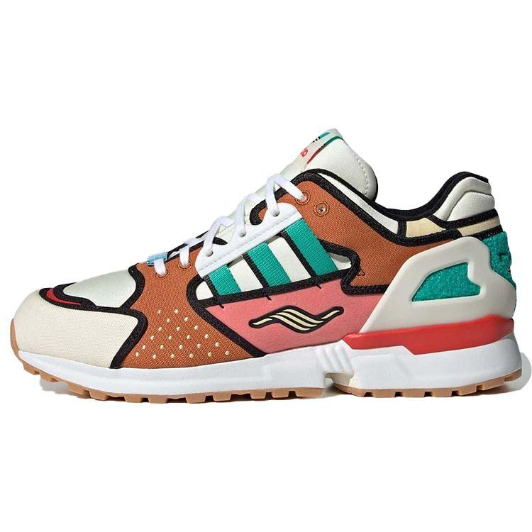 adidas The Simpsons x ZX 10000 A-ZX Series — кроссовки унисекс Krusty Burger Tan Cream-White, цвет поставщика H05783 36