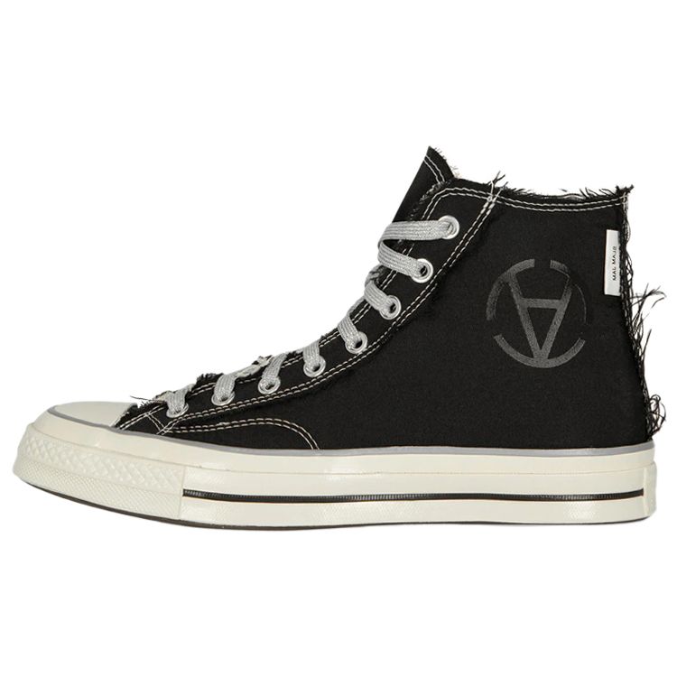 Кроссовки унисекс Converse Slam Jam x Chuck 70 High Punk Rock Black Silver Egret 172319C 37
