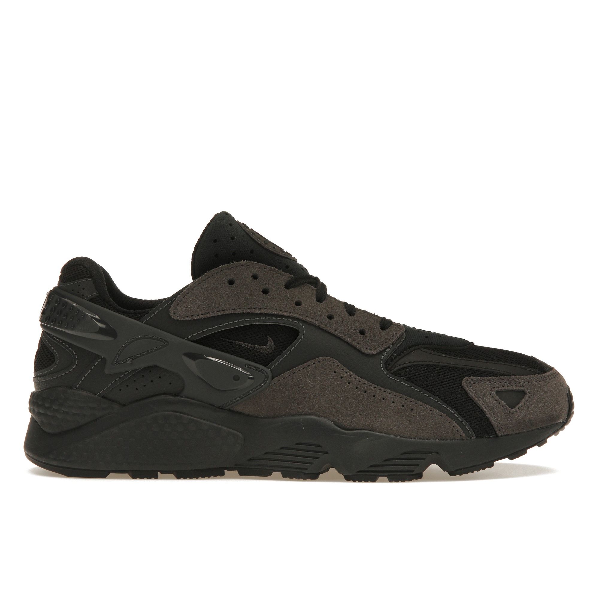 Черные антрацитовые кроссовки унисекс Nike Air Huarache Runner Medium-Ash DZ3306-002 36.5