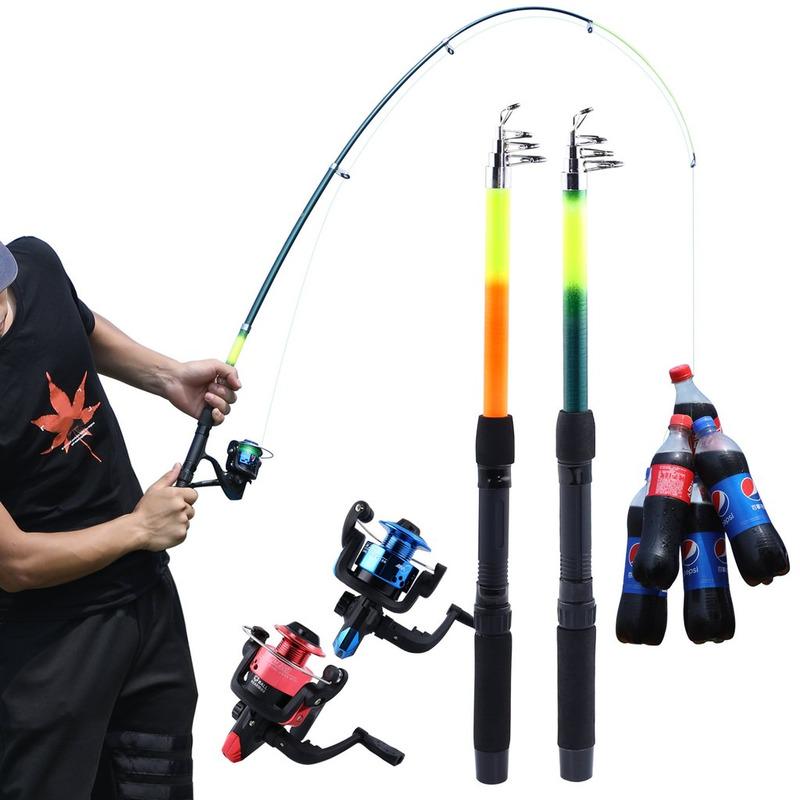Sougayilang alat Pancing Спиннинговая удочка Портативная дорожная удочка/Joran Pancing Black-160 cm чёрный