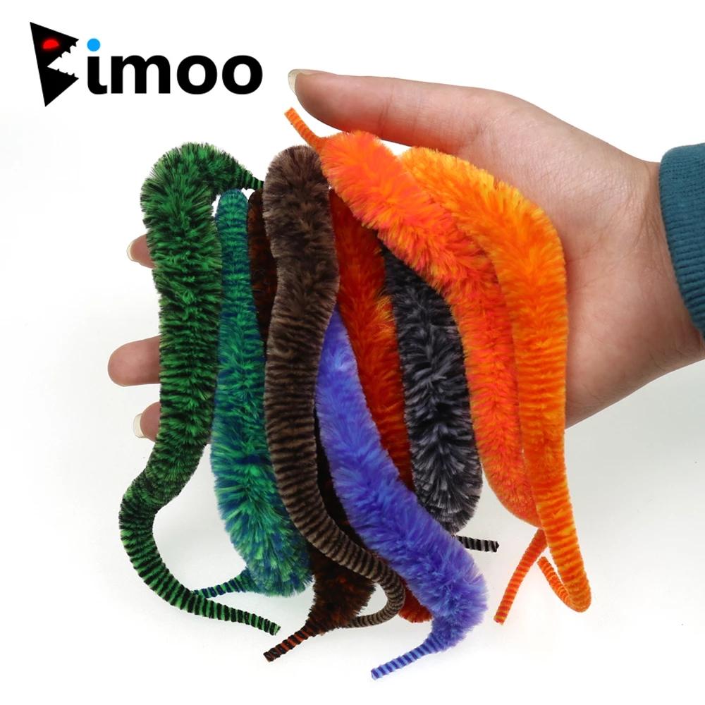 Bimoo 8  ~ 9  новая приманка Magnum Dragon Tail двухцветная смешанная мягкая синтетическая синель для морской рыбалки, приманка для приманки, материал для привязывания рыбы