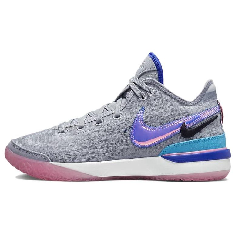 Мужские кроссовки Nike Zoom LeBron NXXT Gen EP 1984 Grey Wolf-Grey Pink-Spell DR8788-002 40.5