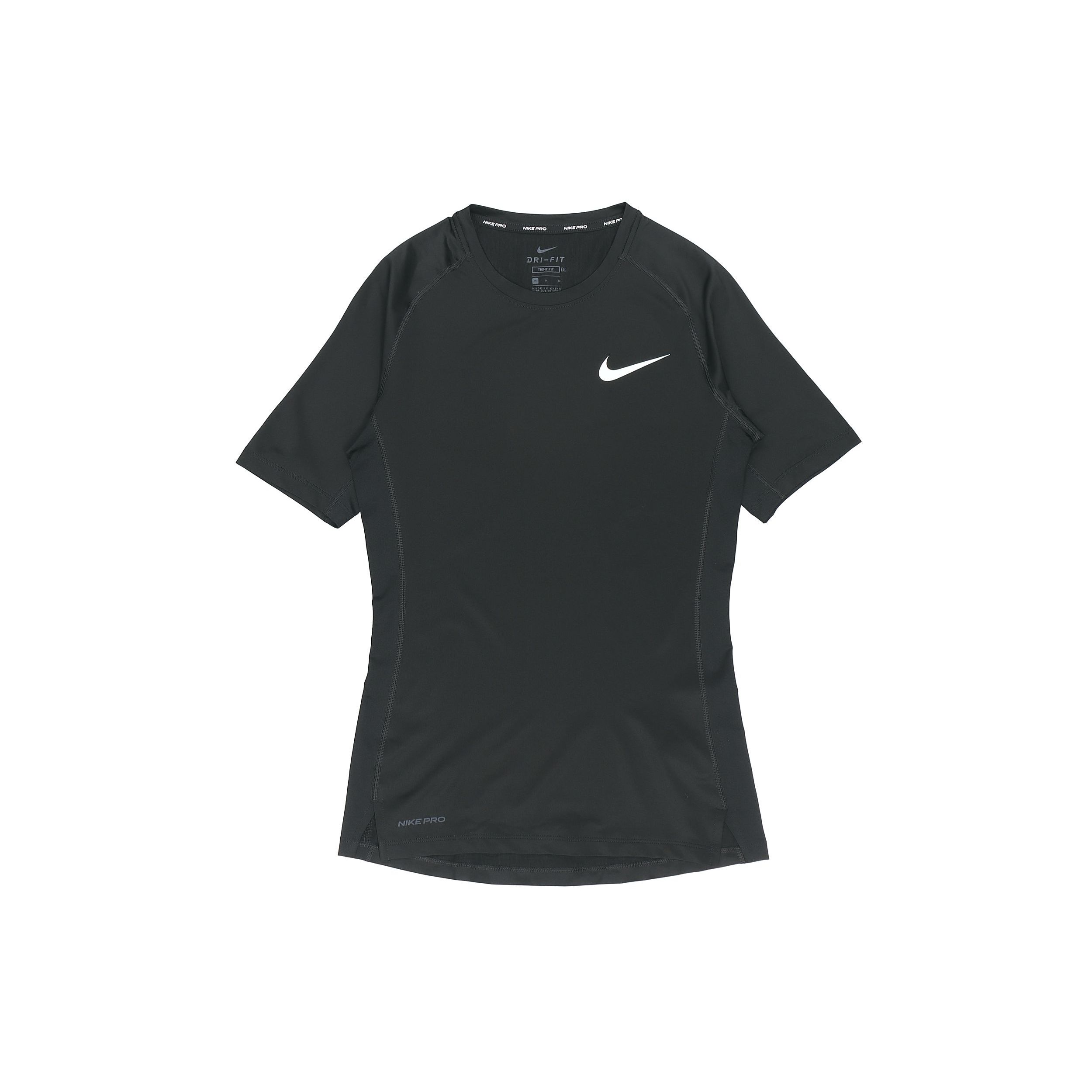 Компрессионная футболка с коротким рукавом Nike Pro Training с короткими рукавами, мужские топы, черная BV5632-010 M