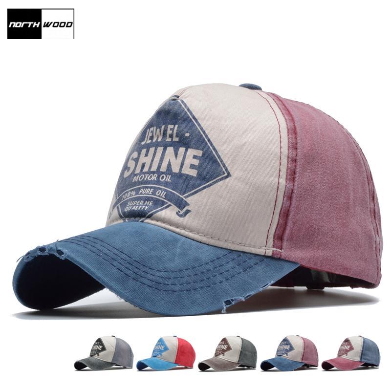   Joom [NORTHWOOD] Бейсболка унисекс, мужские шляпы Snapback для женщин, шляпа для папы в стиле хип-хоп, летняя кепка 55-60cm красный/синий