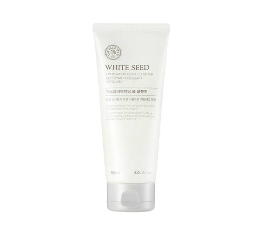 Очищающая пенка для лица The Face Shop White Seed Exfoliating Foam Cleanser