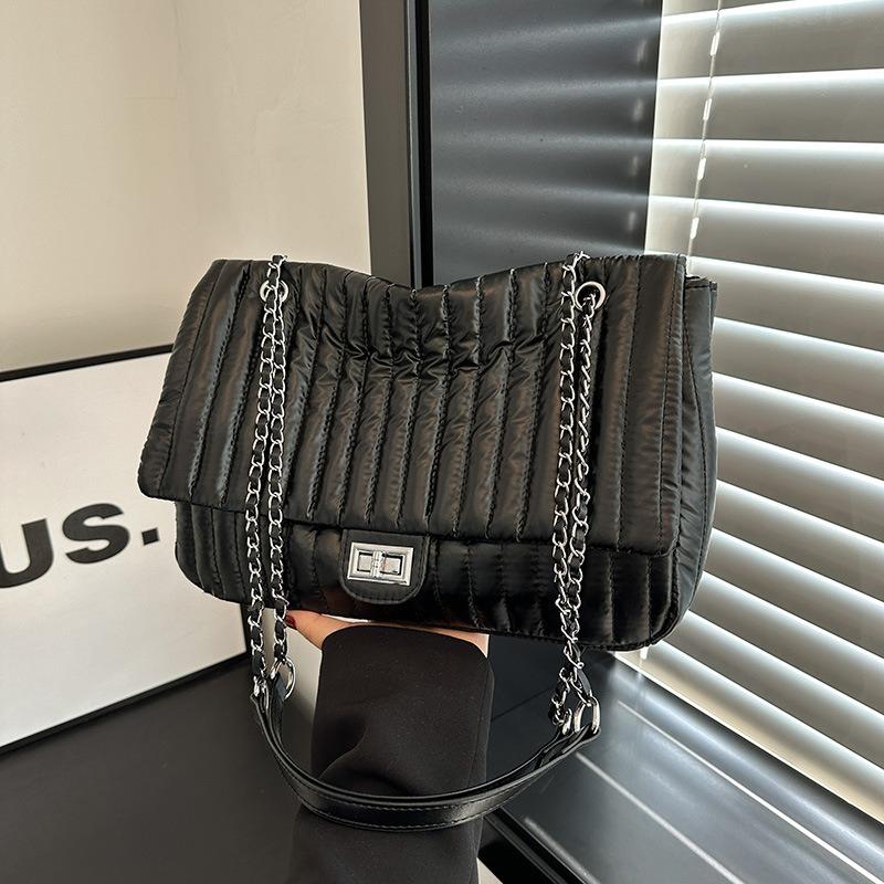 Xiaoxiangfeng Airport Bag, женская сумка большой вместимости, новая популярная сумка Wanderer с двойной цепочкой 2023 года, высококачественная сумка на одно плечо Tide