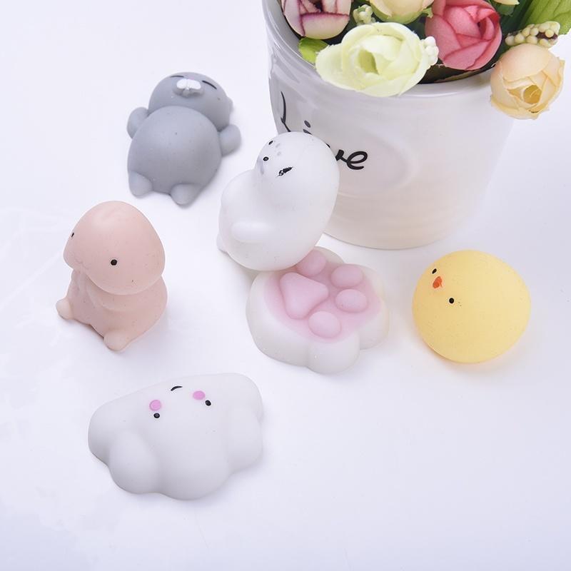 Супер милые белые тюлени Squishies, забавные игрушки-симуляторы, игрушки в подарок 1