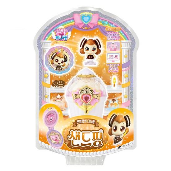 Поймать набор фигурок Tiniping Sweet and Sour Sandping, 1 набор, популярный персонаж в Корее
