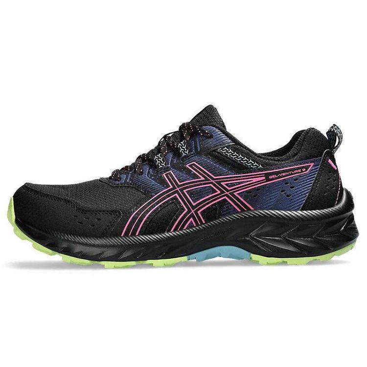 Женские кроссовки ASICS Gel Venture 9 Черные ярко-розовые 1012B313-006 36