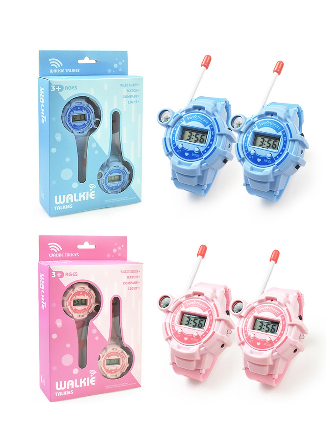 Инновационные детские игрушки, цифровые рации 7-в-1, часы Walkman, перезаряжаемые с пультом дистанционного управления сверхвысокой частотой, лучший подарок
