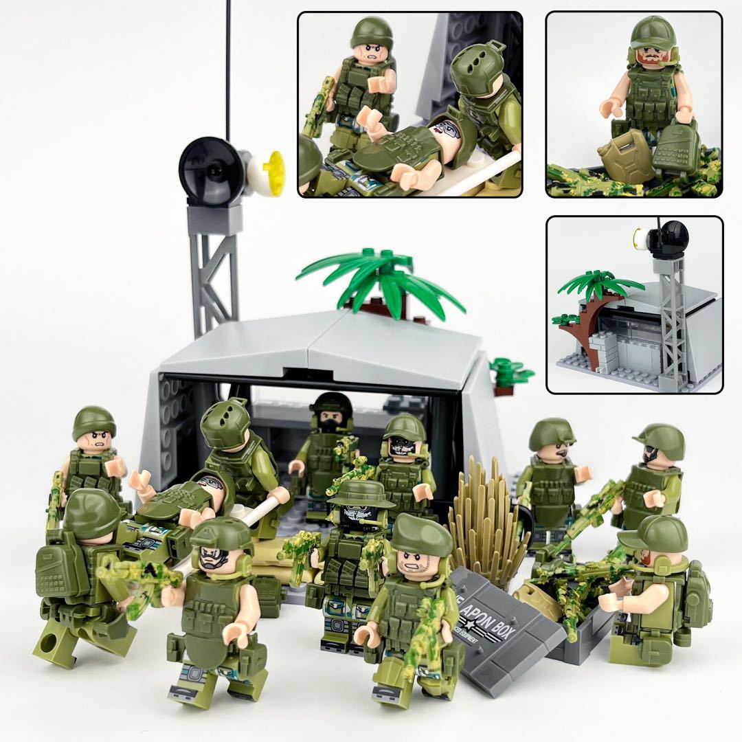 Игрушечный блок для полевого командного центра P-13 Spike Field Team