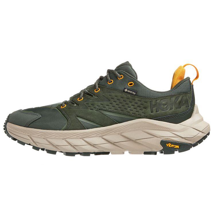 HOKA Anacapa Low GORE-TEX Duffel Bag Мужские кроссовки Зеленый Сияющий-Желтый 1122017-DBRYL 42.5