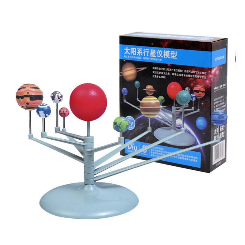 Модель планеты Солнечная система Модель игрушка Детская Наука Образование Diy Игрушка