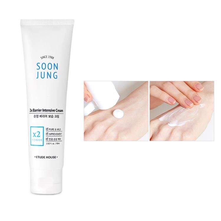 Etude House SoonJung 2x Barrier Интенсивный крем 60 мл