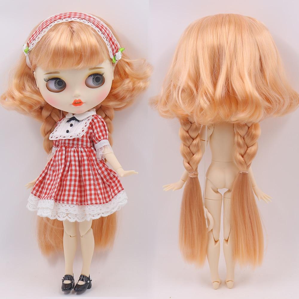 ICY DBS Blyth 1/6 кукла новый тип волос медузы 30 см белая кожа матовое лицо bjd кукла полный комплект SD One Size