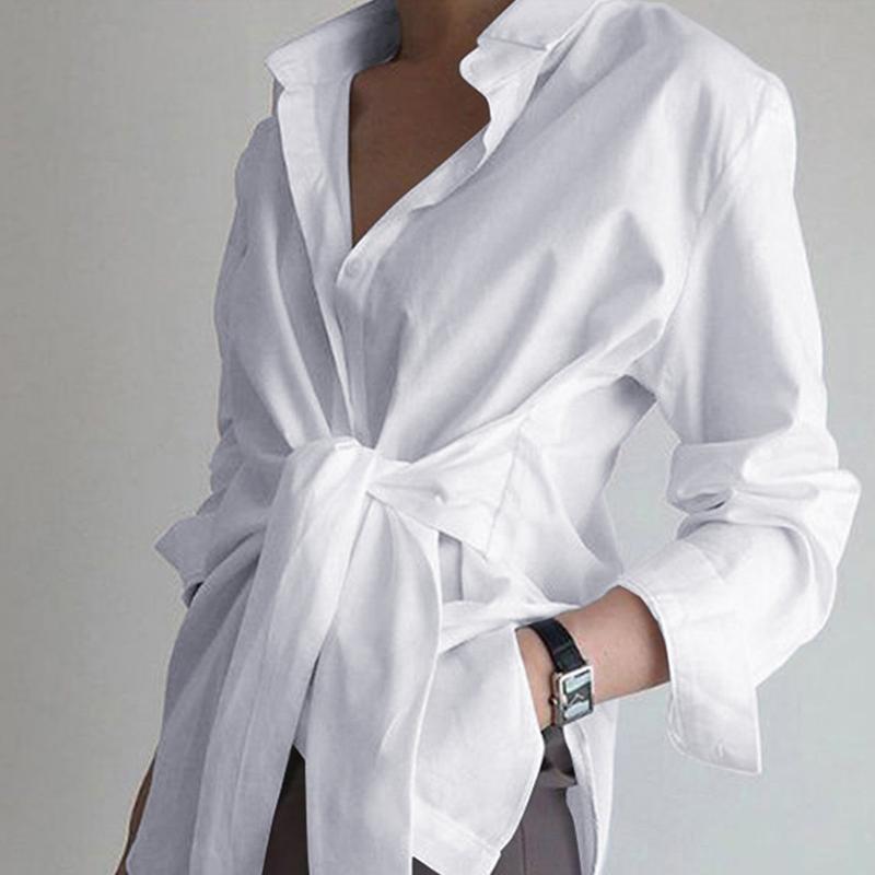 blusas mujer de moda 2022, летние эстетичные дизайнерские топы, женские рубашки, женские рубашки, блузки, топы с длинными рукавами, шикарная женская рубашка S чёрный